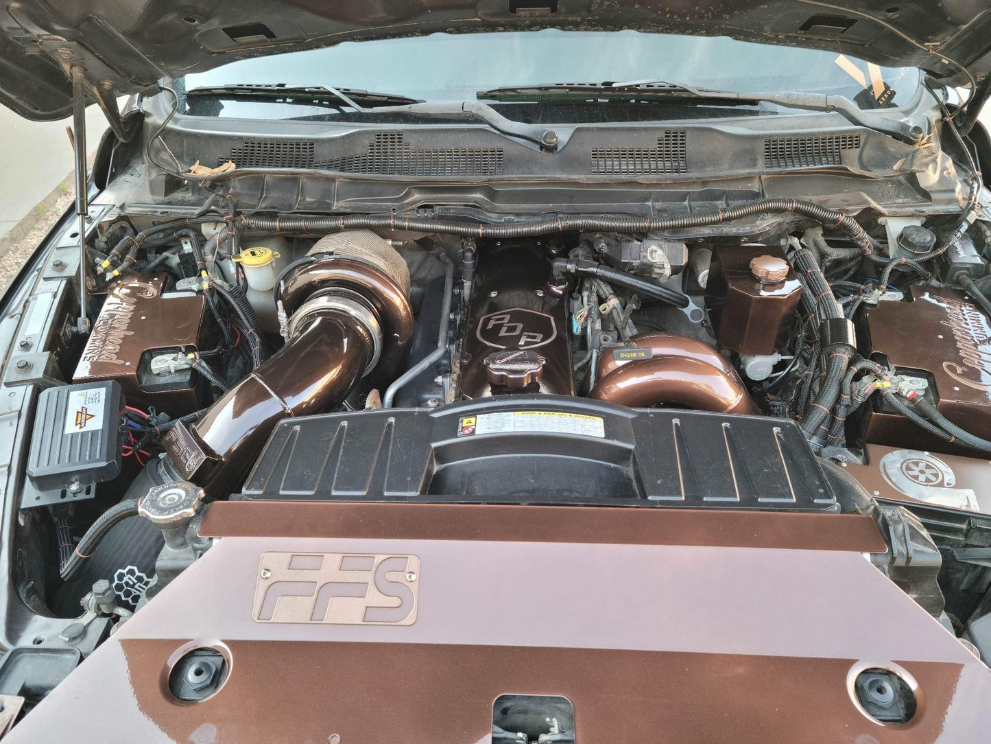 2010-2018 Cummins battery covers.