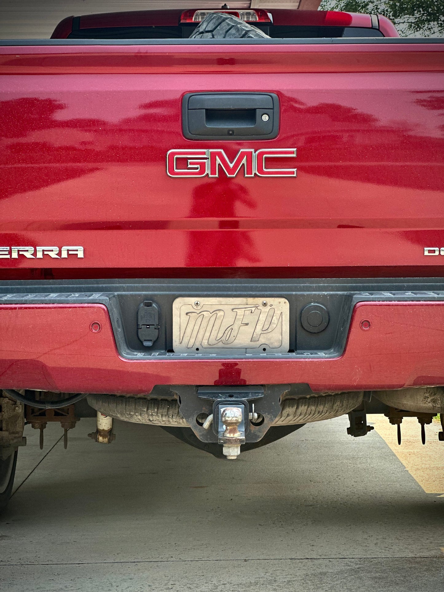 Custom license plate