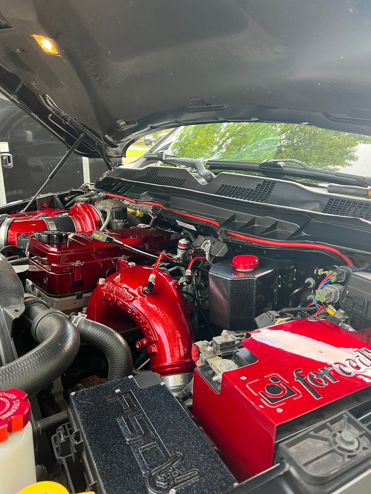 2010-2018 Cummins battery covers.