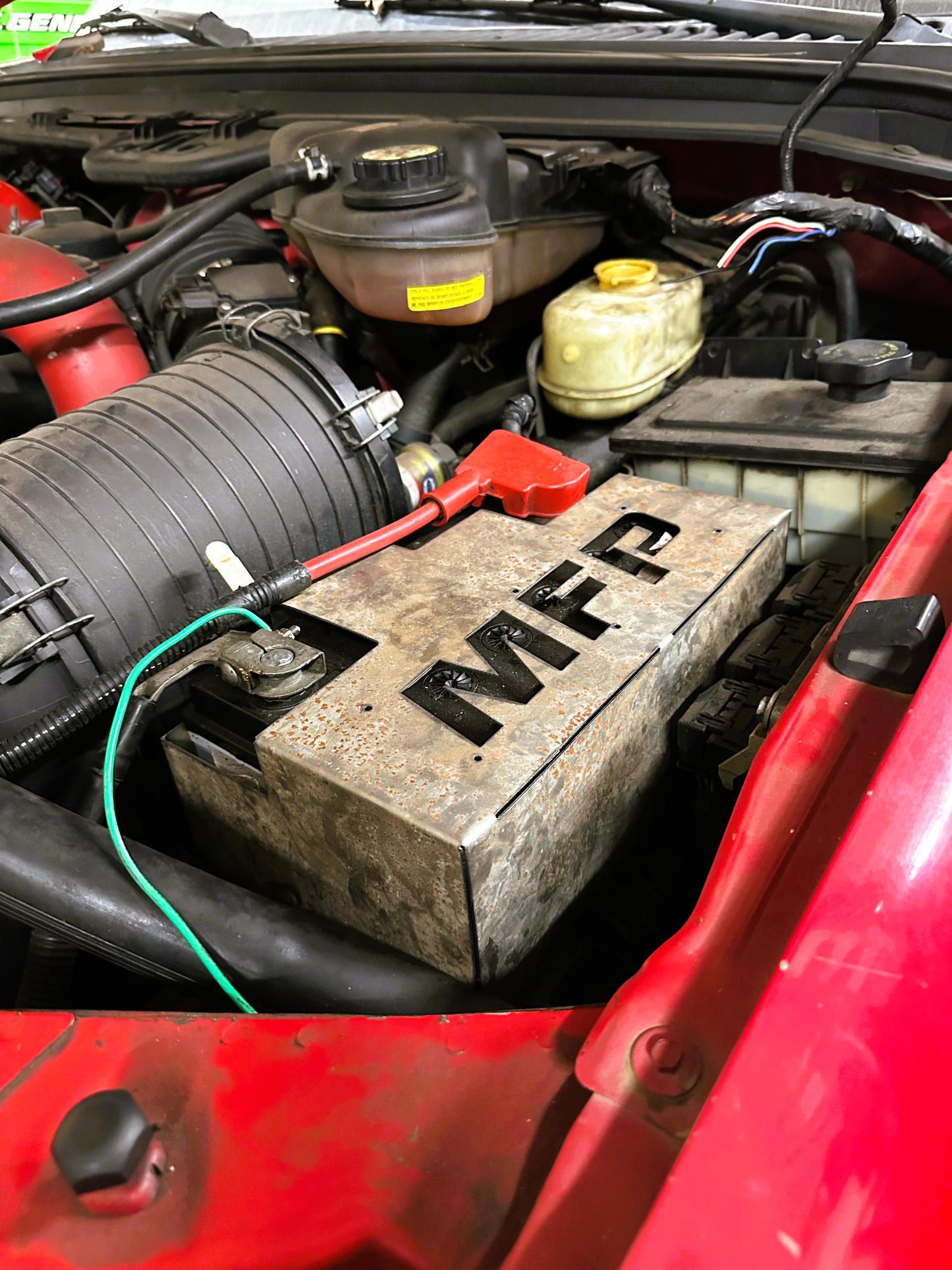 Ford Powerstroke battery covers 2003-2007